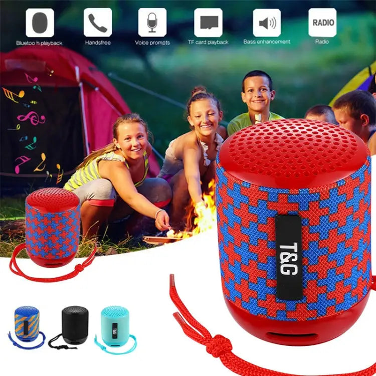 T&G TG129 Portable Wireless Music Speaker Hands-free with MIC Support TF Card FM - Apple Accessories