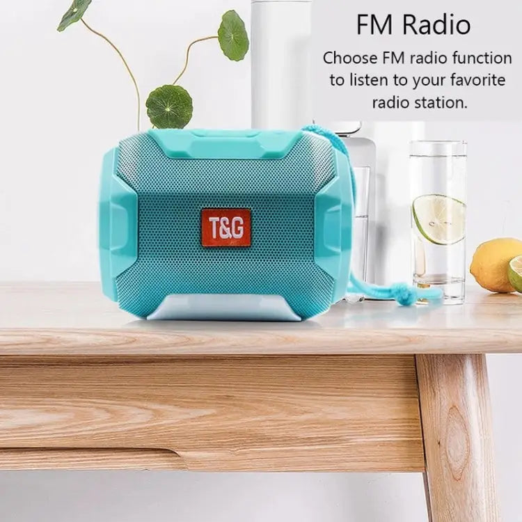 T&G TG162 LED Stereo Portable Bluetooth Speaker Mini Wireless Speaker Subwoofer - Apple Accessories