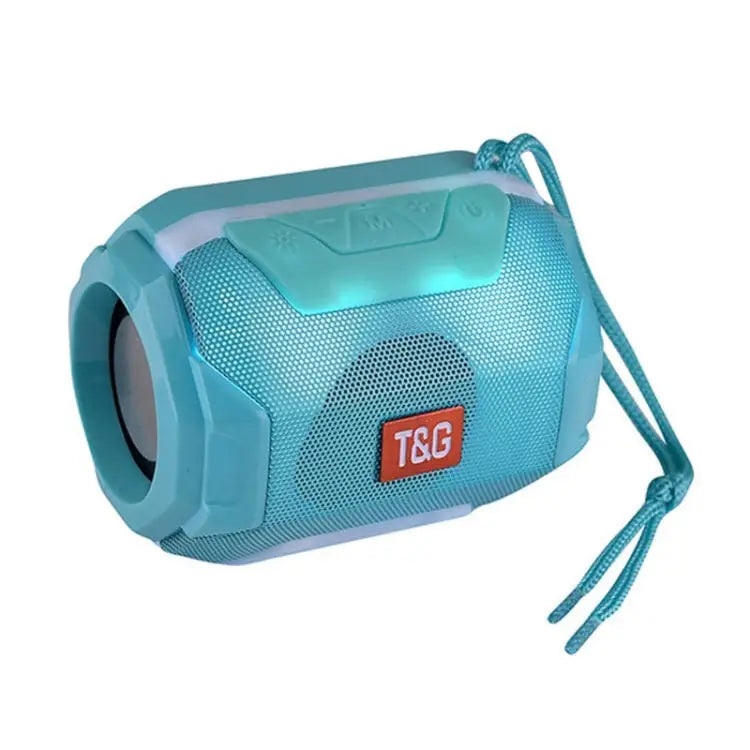 T&G TG162 LED Stereo Portable Bluetooth Speaker Mini Wireless Speaker Subwoofer - Green - Apple Accessories