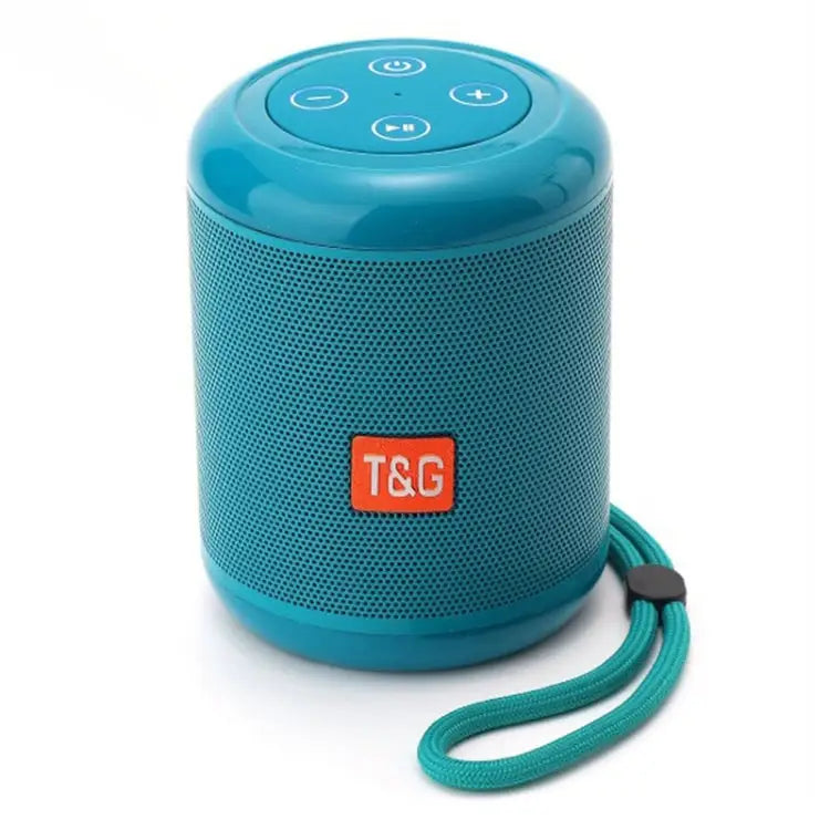 T&G TG519 TWS HiFi Portable Bluetooth Speaker Subwoofer Outdoor Wireless Column Speakers Support TF Card / FM / 3.5mm