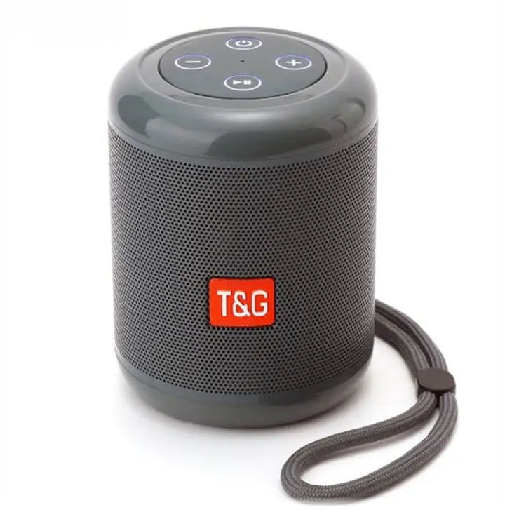 T&G TG519 TWS HiFi Portable Bluetooth Speaker Subwoofer Outdoor Wireless Column Speakers Support TF Card / FM / 3.5mm
