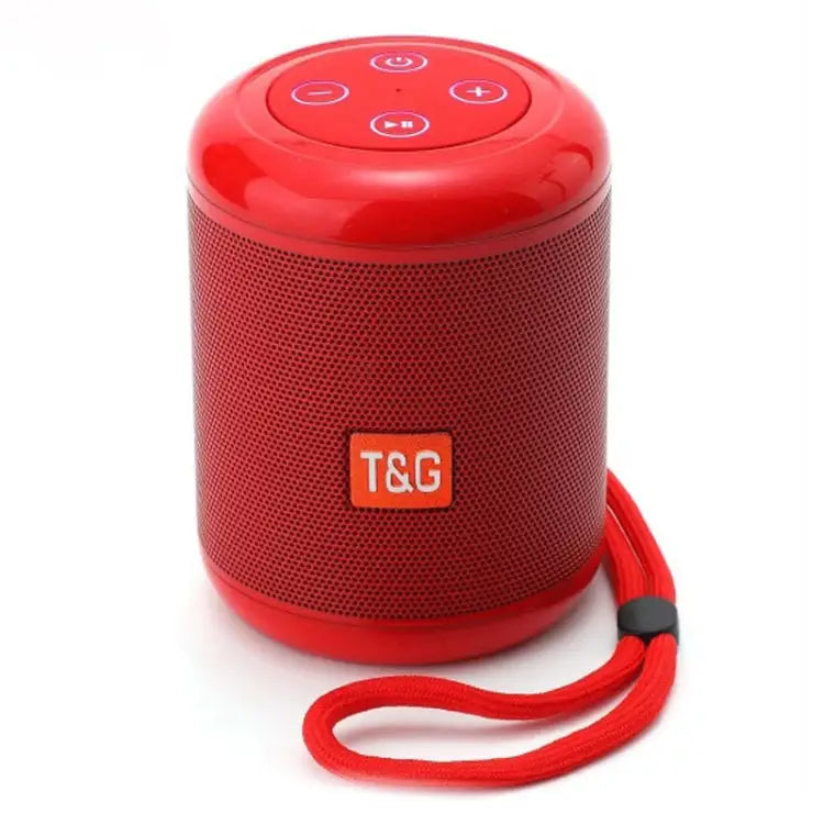 T&G TG519 TWS HiFi Portable Bluetooth Speaker Subwoofer Outdoor Wireless Column Speakers Support TF Card / FM / 3.5mm