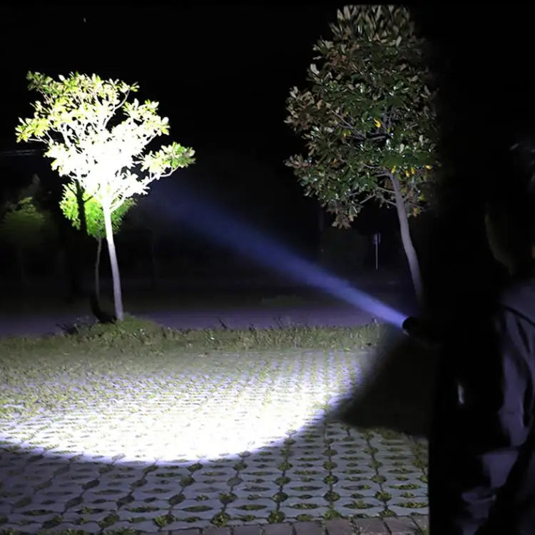 T02 Pen Clip Mini Flashlight T6 Telescopic Zoom Led Flashlight Outdoor Waterproof Long Shot Glare Flashlight T02 Pen