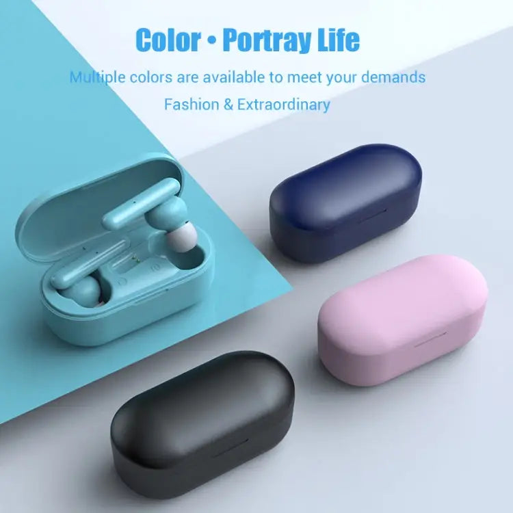 T10 Mini Touch Control Hifi TWS Wireless Bluetooth Earphones With Mic & Charger Box - Apple Accessories