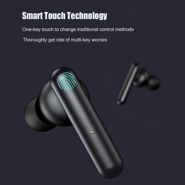 T10 Mini Touch Control Hifi TWS Wireless Bluetooth Earphones With Mic & Charger Box - Apple Accessories