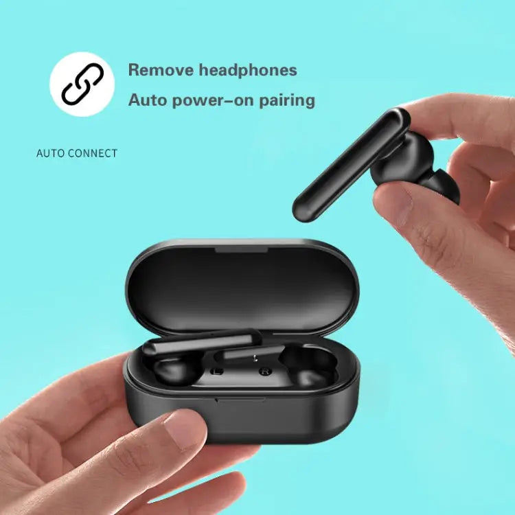 T10 Mini Touch Control Hifi TWS Wireless Bluetooth Earphones With Mic & Charger Box - Apple Accessories