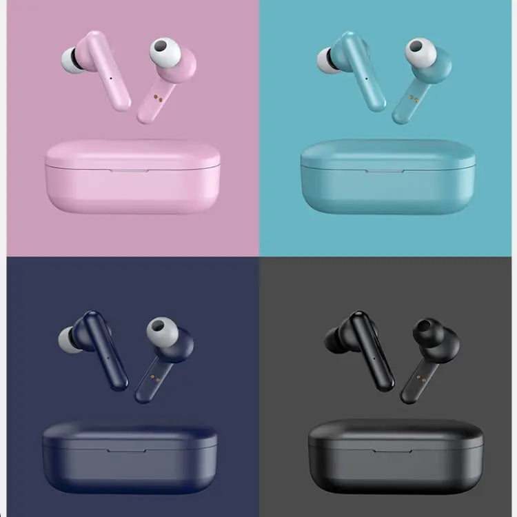 T10 Mini Touch Control Hifi TWS Wireless Bluetooth Earphones With Mic & Charger Box - Apple Accessories