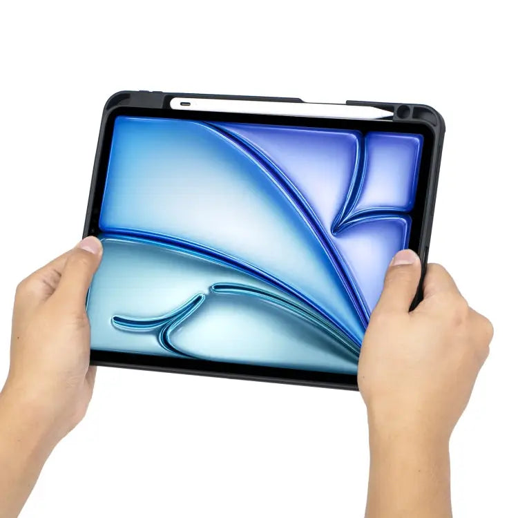 T11B-AS Detachable Rotating Backlit Touch Bluetooth Keyboard Case For iPad Air 11 2024 / Air 5 / Air 4 10.9 / Pro 11