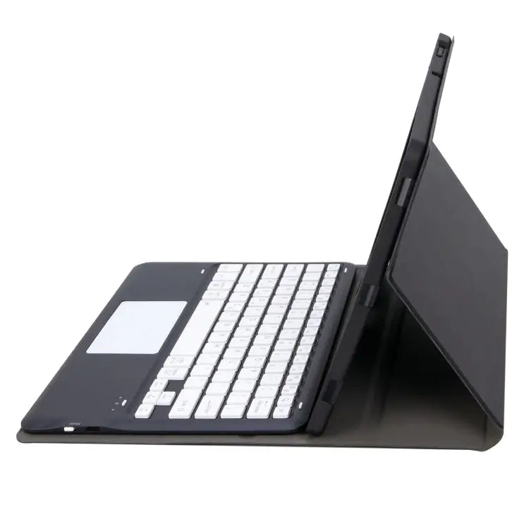 T12B-A Detachable Touch Pad Bluetooth Keyboard Leather Tablet Case For iPad Air 13 2025 / 2024 / Pro 12.9 inch