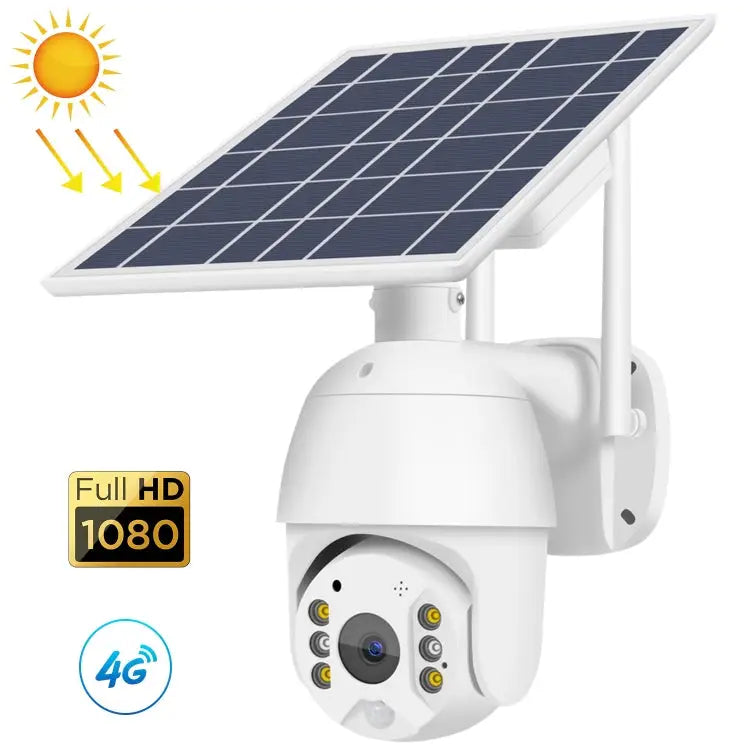 T16 1080P Full HD 4G (EU Version) Network Monitoring Solar Powered Camera Support PIR + Radar Alarm Night Vision Two