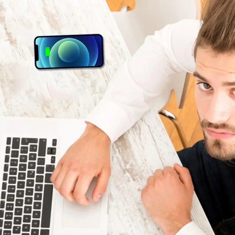 T16 10W Long-distance Air-tight Magnetic Wireless Charger for Desktops Within 30mm Thickness - T16
