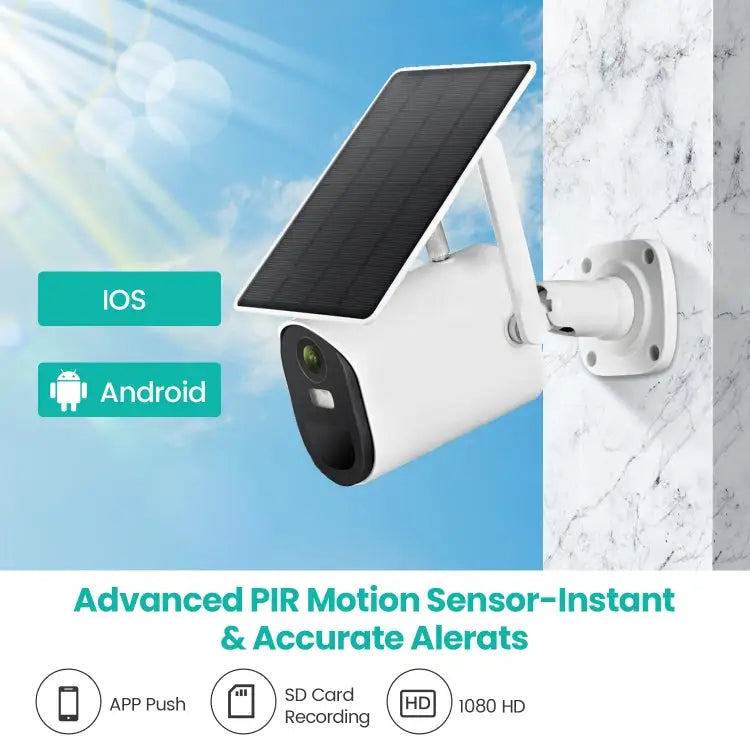 T20 1080P Full HD 4G (EU Version) Solar Powered Camera Support PIR Human Body Infrared Sensor Night Vision Two Way