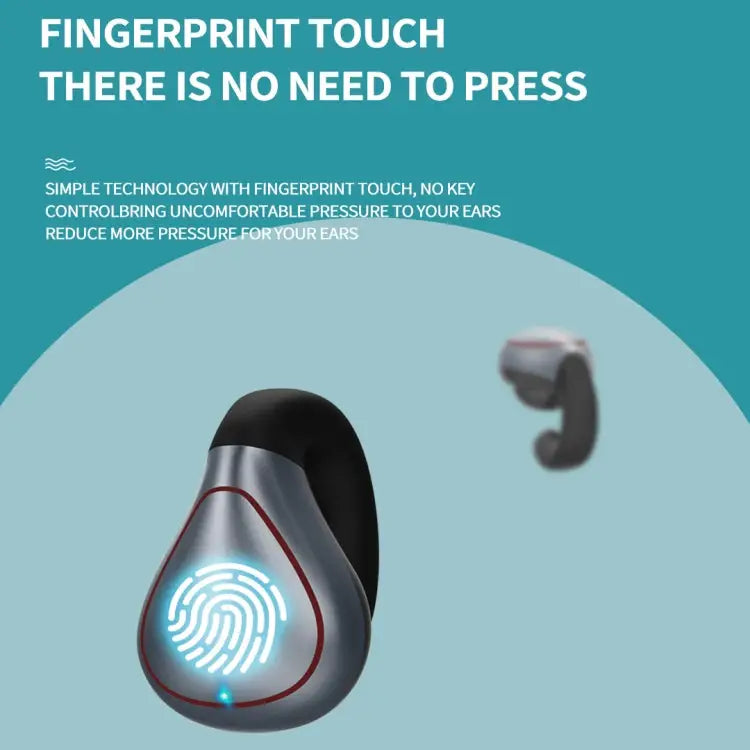 T20 TWS Bluetooth 5.0 Touch Wireless Bluetooth Earphone with Three LED Battery Display & Charging Box Support Call &