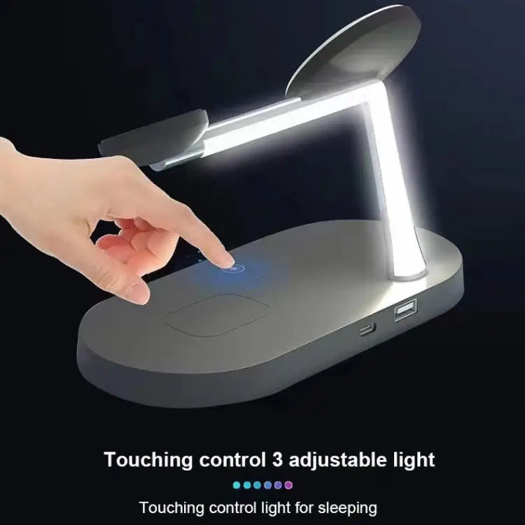 T268 5 in 1 15W Multi-function Magnetic Wireless Charger for iPhone 12 Series & Apple Watchs & AirPods 1 / 2 / Pro