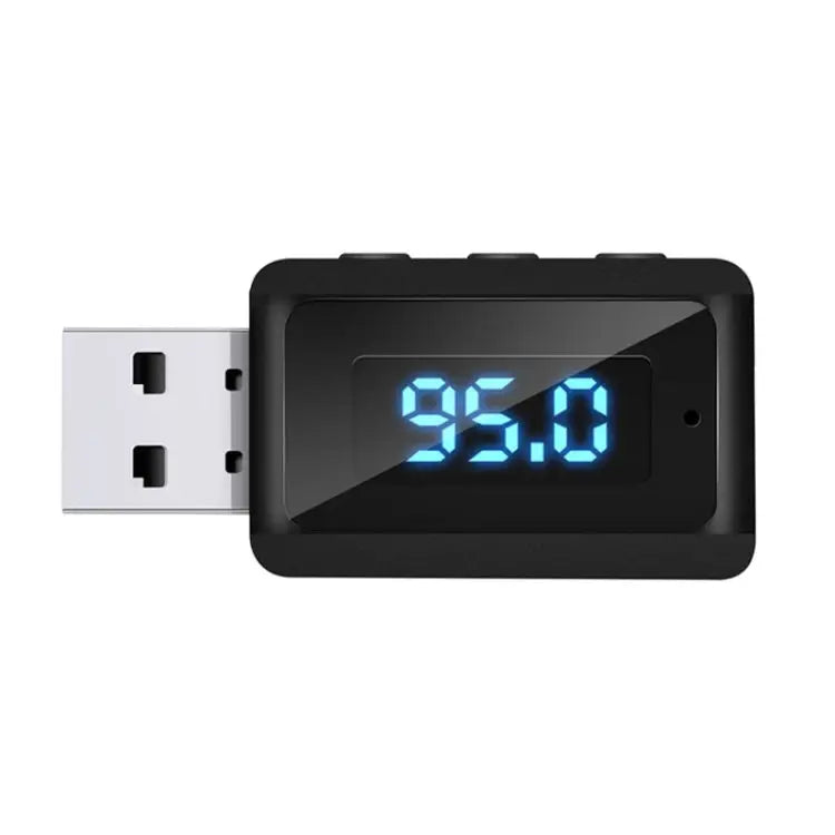 T60 Bluetooth 5.3 Audio Receiver Transmitter Car Radio USB FM Bluetooth Receiver T60 2 in 1 - T60 2 in 1 - Apple