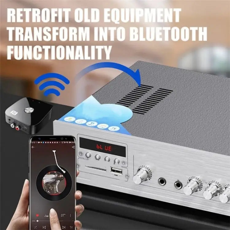 T68 3.5mm / RCA Vintage Audio Amplifier Wireless Bluetooth NFC Audio Adapter T68 - T68 - Apple Accessories