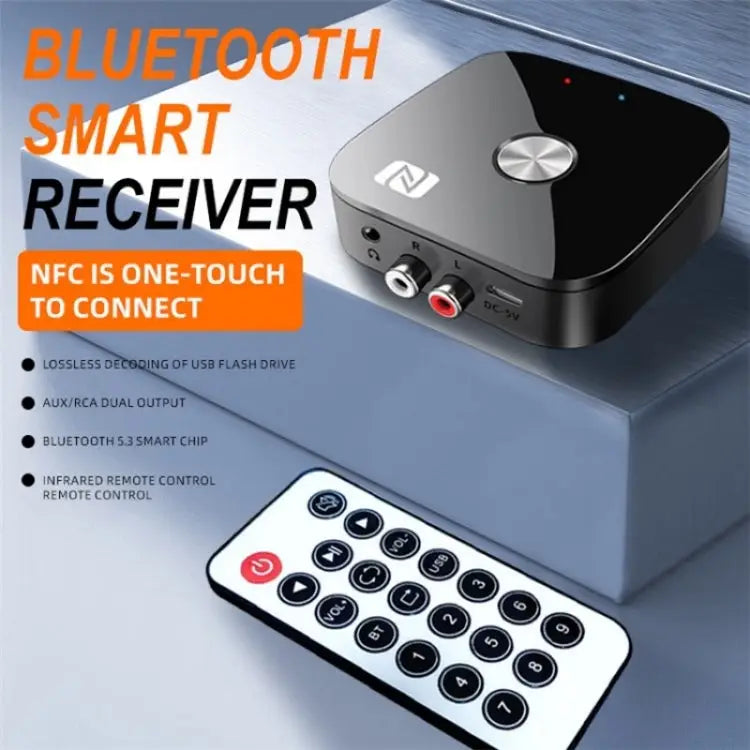 T68 3.5mm / RCA Vintage Audio Amplifier Wireless Bluetooth NFC Audio Adapter T68 - T68 - Apple Accessories