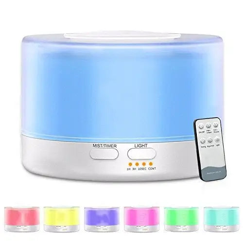 T700 Remote Control Clear White Air Humidifier Automatic Alcohol Sprayer Essential Oil Diffuser Ultrasonic Mist Maker