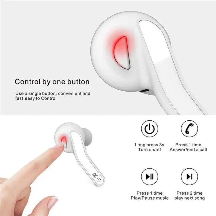 T88 Mini Touch Control Hifi Wireless Bluetooth Earphones TWS Wireless Earbuds with Charger Box - Apple Accessories