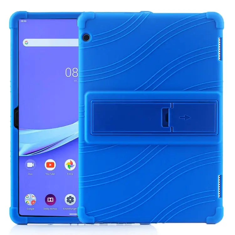 Tablet PC Silicone Protective Case with Invisible Bracket For Huawei MediaPad T5 For Lenovo Tab M10 For Lenovo Tab E10