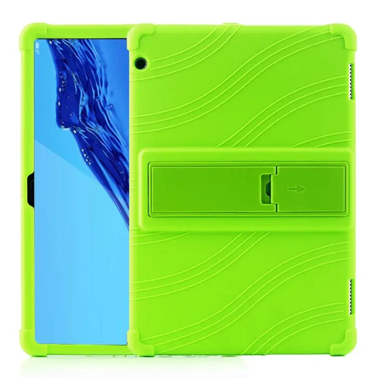 Tablet PC Silicone Protective Case with Invisible Bracket For Huawei MediaPad T5 For Lenovo Tab M10 For Lenovo Tab E10