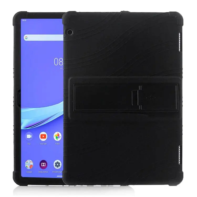 Tablet PC Silicone Protective Case with Invisible Bracket For Huawei MediaPad T5 For Lenovo Tab M10 For Lenovo Tab E10