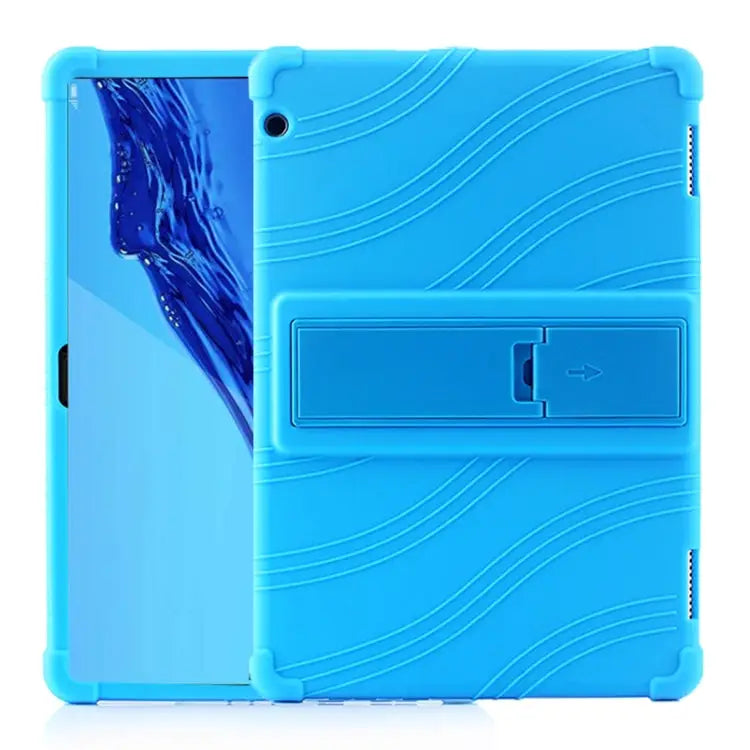 Tablet PC Silicone Protective Case with Invisible Bracket For Huawei MediaPad T5 For Lenovo Tab M10 For Lenovo Tab E10