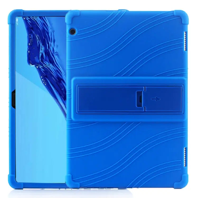 Tablet PC Silicone Protective Case with Invisible Bracket For Huawei MediaPad T5 For Lenovo Tab M10 For Lenovo Tab E10