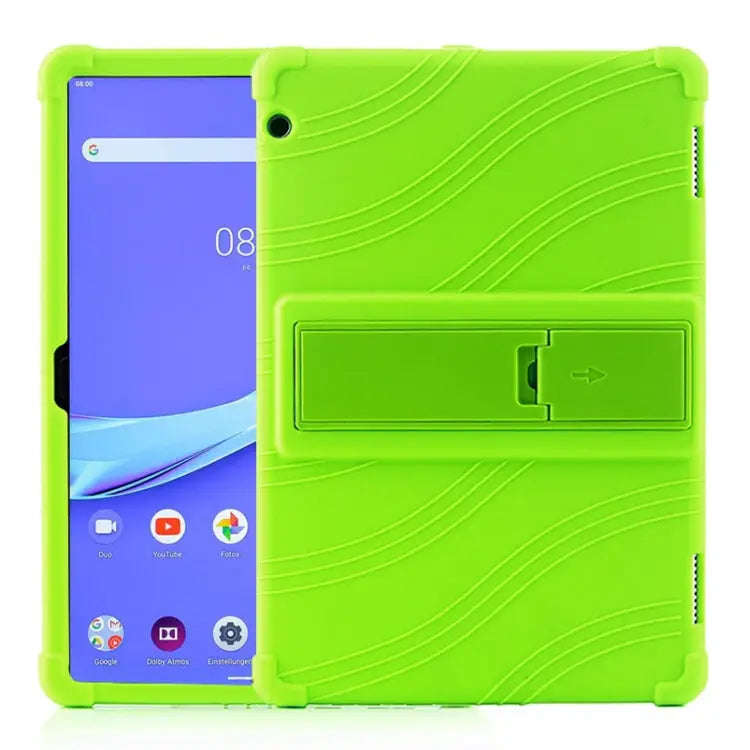 Tablet PC Silicone Protective Case with Invisible Bracket For Huawei MediaPad T5 For Lenovo Tab M10 For Lenovo Tab E10