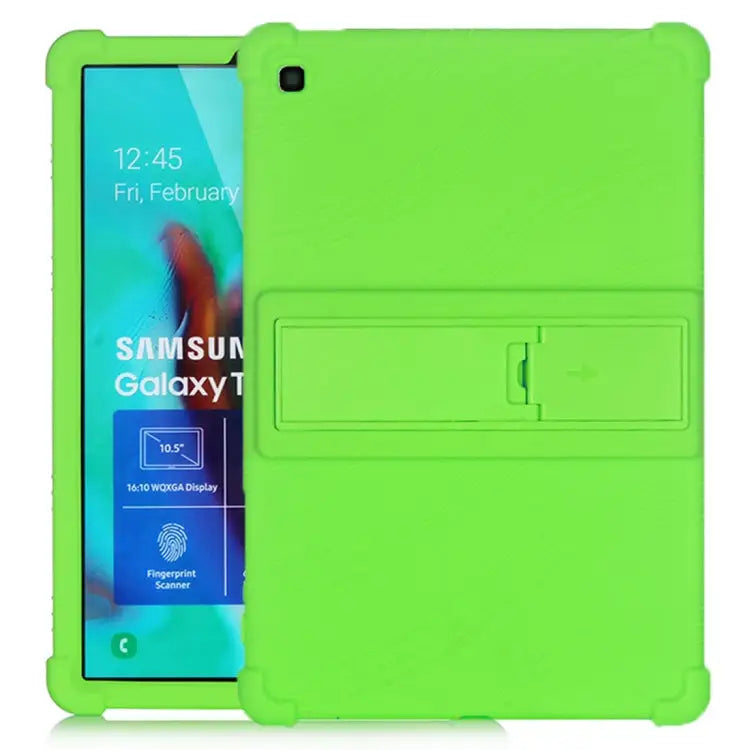Tablet PC Silicone Protective Case with Invisible Bracket For iPad 10.2 / 10.5 For iPad mini 3 / 2 / 1 For Galaxy Tab