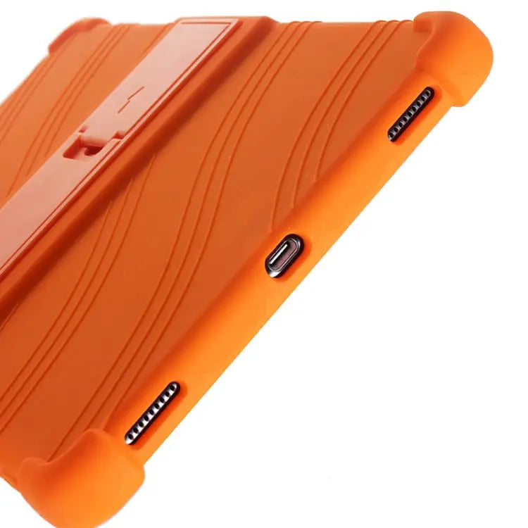 Tablet PC Silicone Protective Case with Invisible Bracket For iPad 10.2 / 10.5 For iPad mini 3 / 2 / 1 For Galaxy Tab