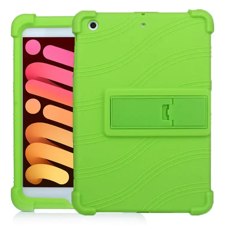 Tablet PC Silicone Protective Case with Invisible Bracket For iPad 6 (9.7 Universal) For iPad mini 5 / 4 For iPad Pro