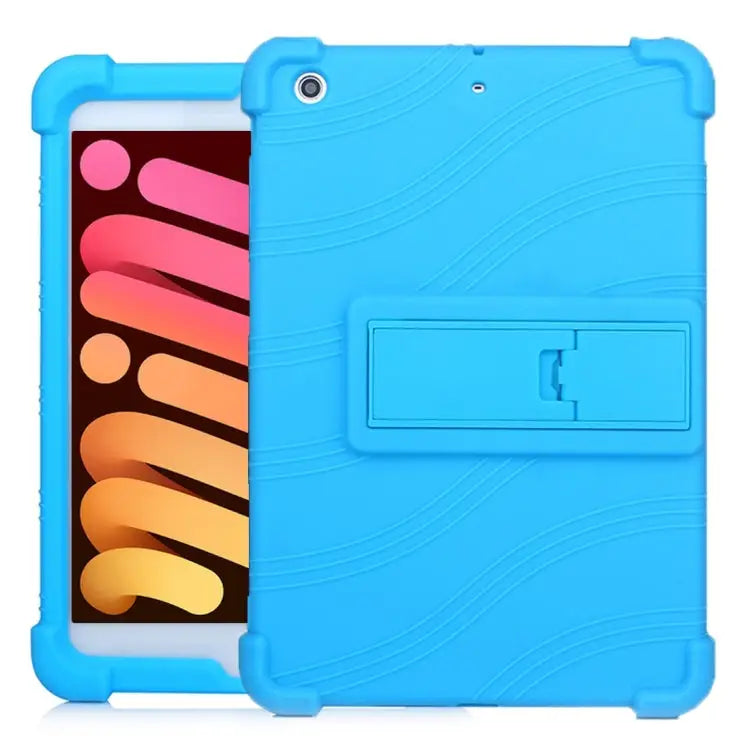 Tablet PC Silicone Protective Case with Invisible Bracket For iPad 6 (9.7 Universal) For iPad mini 5 / 4 For iPad Pro
