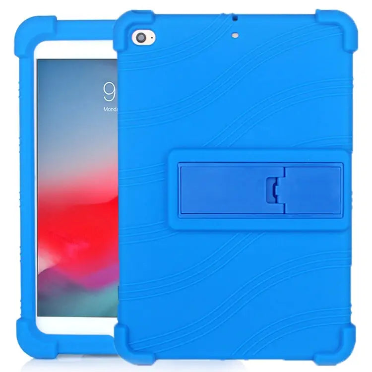 Tablet PC Silicone Protective Case with Invisible Bracket For iPad 6 (9.7 Universal) For iPad mini 5 / 4 For iPad Pro