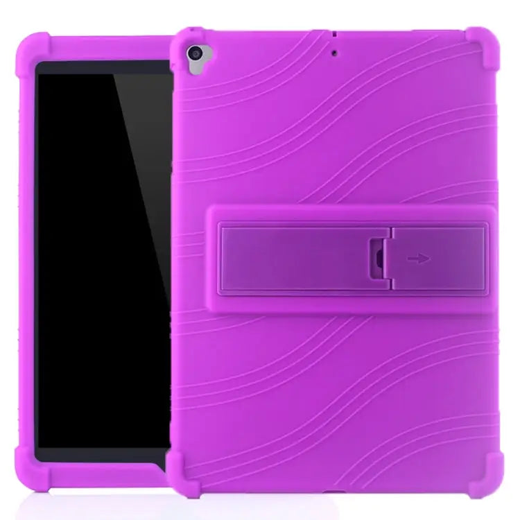Tablet PC Silicone Protective Case with Invisible Bracket For iPad 6 (9.7 Universal) For iPad mini 5 / 4 For iPad Pro