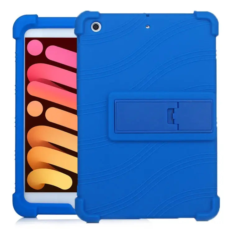 Tablet PC Silicone Protective Case with Invisible Bracket For iPad 6 (9.7 Universal) For iPad mini 5 / 4 For iPad Pro