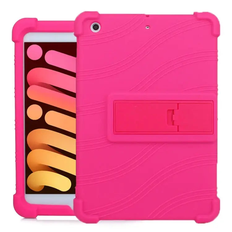 Tablet PC Silicone Protective Case with Invisible Bracket For iPad 6 (9.7 Universal) For iPad mini 5 / 4 For iPad Pro