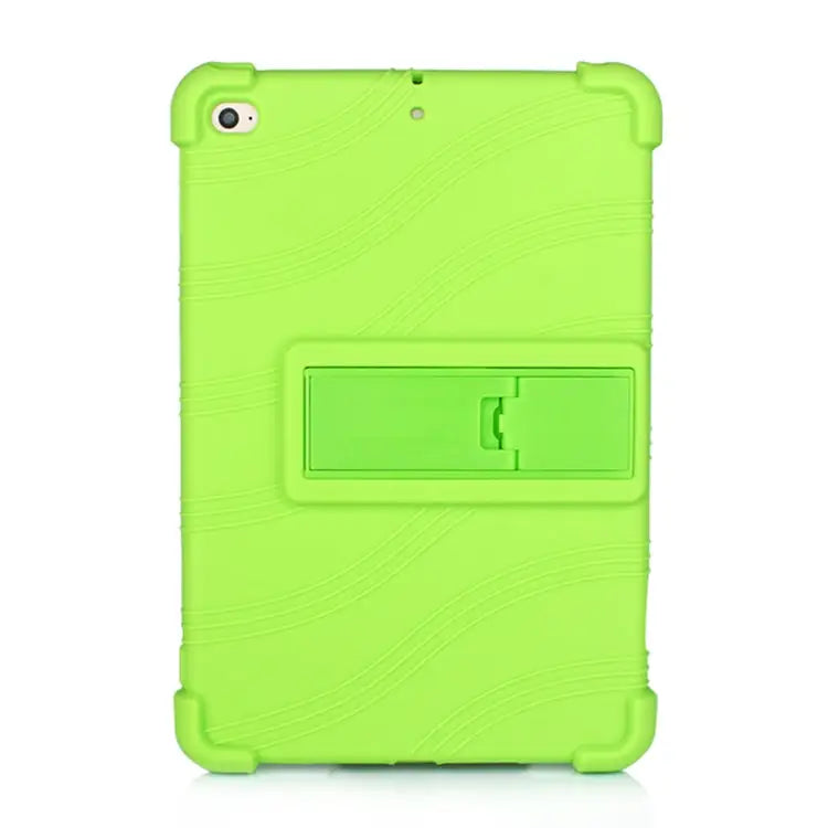 Tablet PC Silicone Protective Case with Invisible Bracket For iPad 6 (9.7 Universal) For iPad mini 5 / 4 For iPad Pro