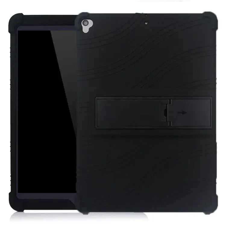 Tablet PC Silicone Protective Case with Invisible Bracket For iPad 6 (9.7 Universal) For iPad mini 5 / 4 For iPad Pro