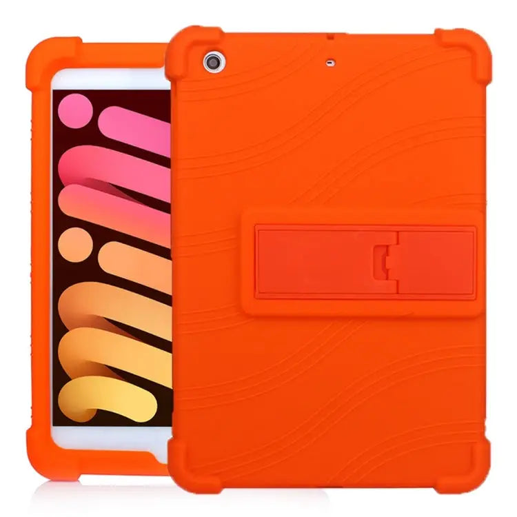 Tablet PC Silicone Protective Case with Invisible Bracket For iPad 6 (9.7 Universal) For iPad mini 5 / 4 For iPad Pro