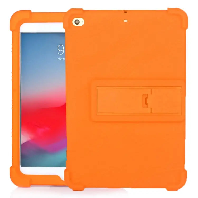 Tablet PC Silicone Protective Case with Invisible Bracket For iPad 6 (9.7 Universal) For iPad mini 5 / 4 For iPad Pro
