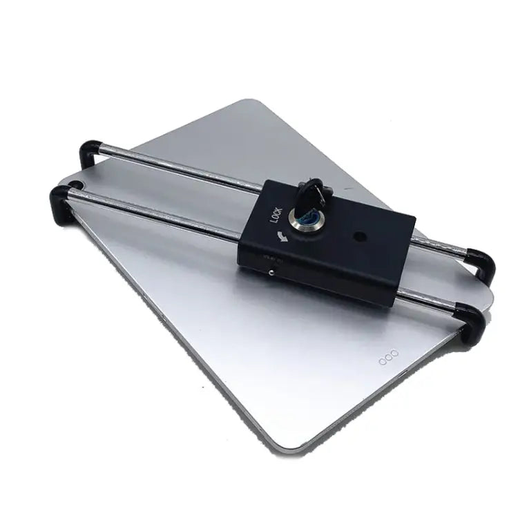 Tablet Wall Mount Holder Angles Adjustment Aluminum Alloy Mount With Anti Theft Security Lock With Lock Short Arm