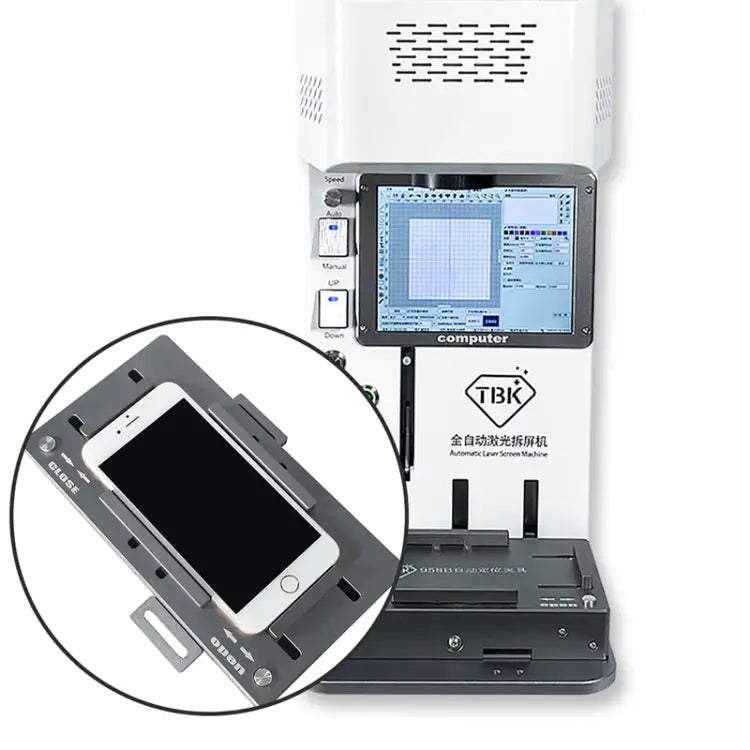 TBK TBK203 Laser Machine Automatic Fixture Mobile Phone Automatic Positioning Mold Screen Repair Tool TBK-203 - TBK-203