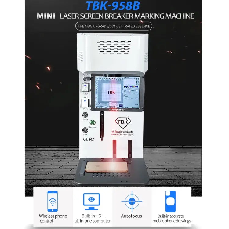 TBK958B Automatic Mini Laser Marking Screen Separater Repair Machine TBK-958B - TBK-958B
