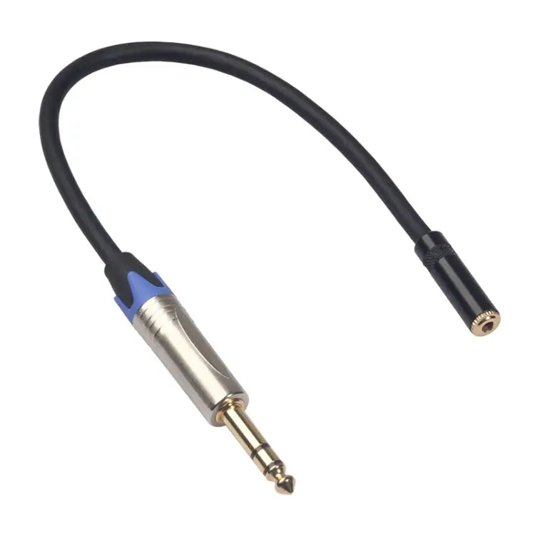 TC203NF03 6.35mm Male to 3.5mm Female Audio Cable Length: 0.3m TC203NF03 6.35mm Male to 3.5mm Female - TC203NF03 6.35mm