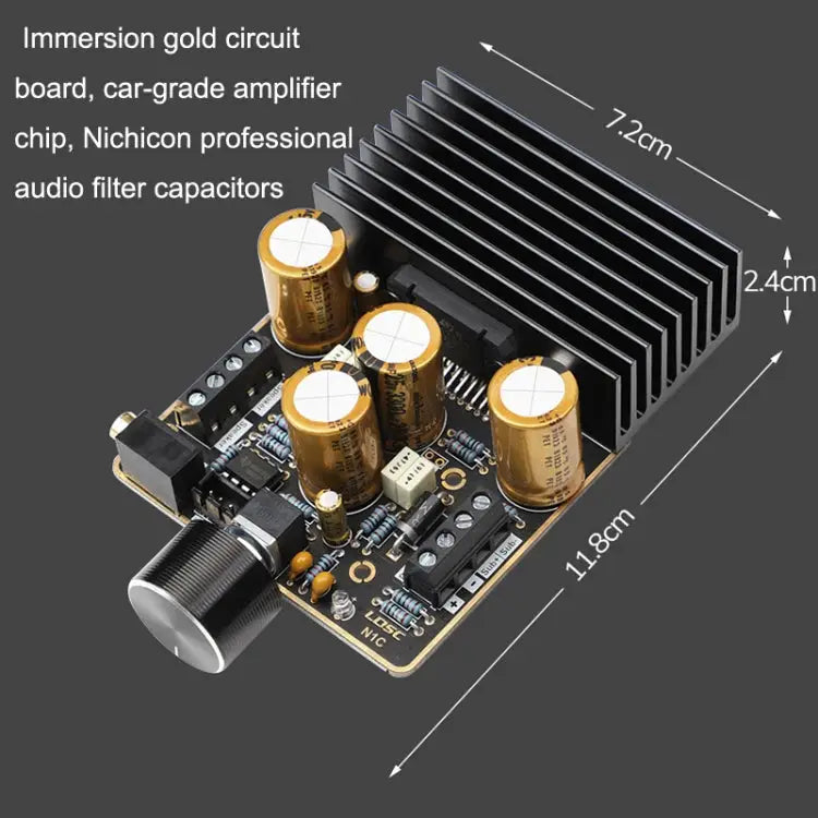 TDA7850 Amplifier Board 2.1 Channel 2x80W Car AB Type Amplifier Module DIY High Power 120W Bass TDA7850 - TDA7850