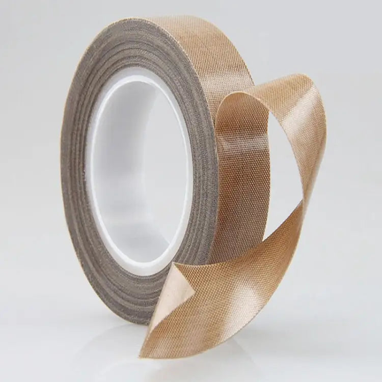 Teflon High Temperature Resistant Cloth Tape Sealing Machine Heat Insulation Tape Size: 10m x 13mm Size: 10m x 13mm