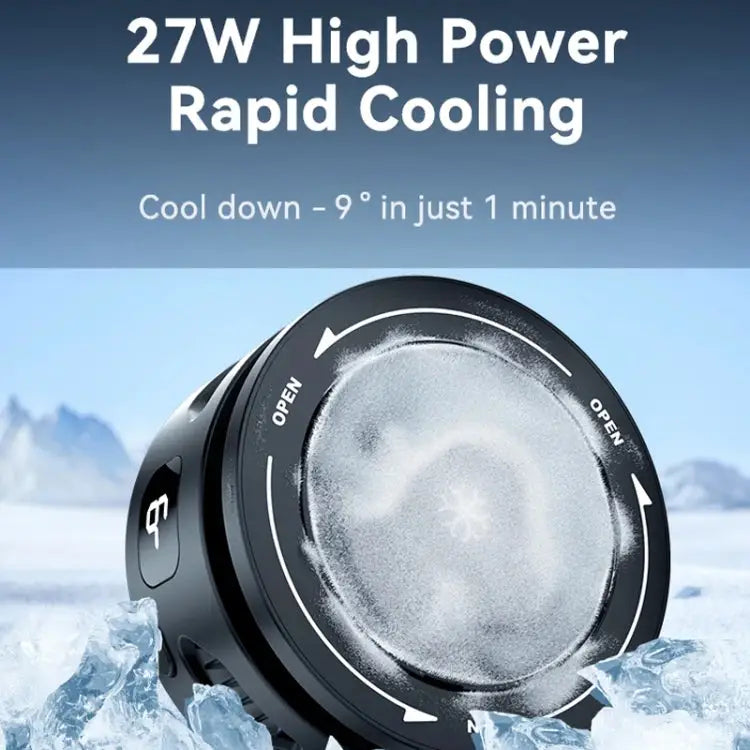 TELESIN Magnetic Phone Cooler Radiator For Live Streaming With Wireless Charging Without Wireless Charging - Apple