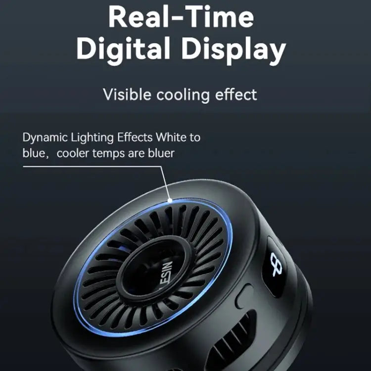 TELESIN Magnetic Phone Cooler Radiator For Live Streaming With Wireless Charging Without Wireless Charging - Apple