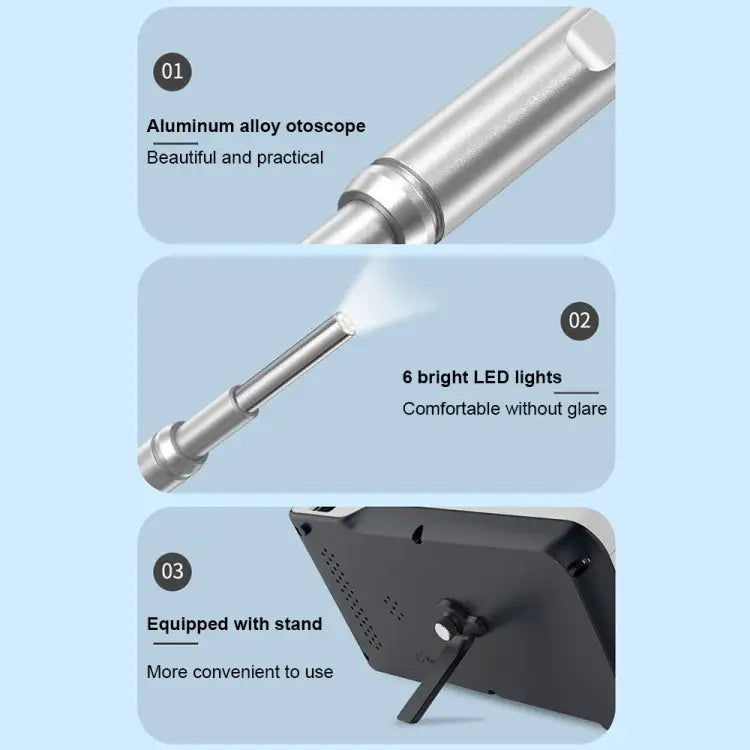 TESLONG MS450 4.5 inch HD Smart Screen Otoscope with 32GB Memory Card MS450 - MS450